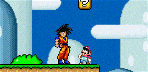 mario vs goku round 2 visit now for 3d dragon ball z compression
