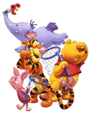 glitter graphics winnie the pooh and friends winnie the pooh and small