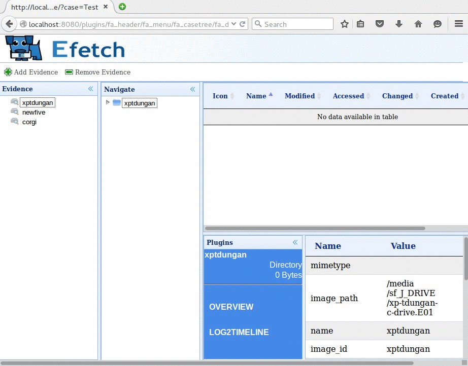 quick look at efetch the customizable forensics timeline viewer small