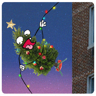 feliz navidad tree gif by chris timmons find share on small