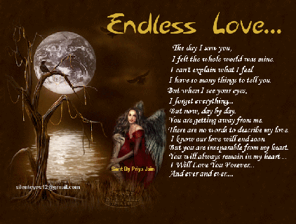 endless love poems small