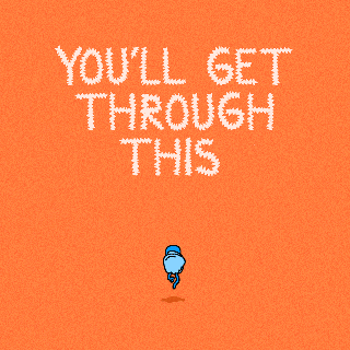 you ll get through this hang in there gif by giphy studios small