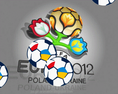 animated free gif uefa euro 2012 football poland ukranie logo small