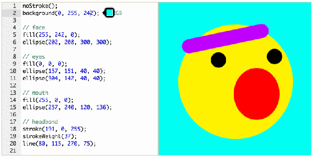 coloring with code drawing with code hour of code computing small